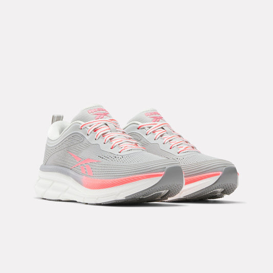 Reebok Footwear Women Road Strider Running Shoes GREY/PINK/WHITE