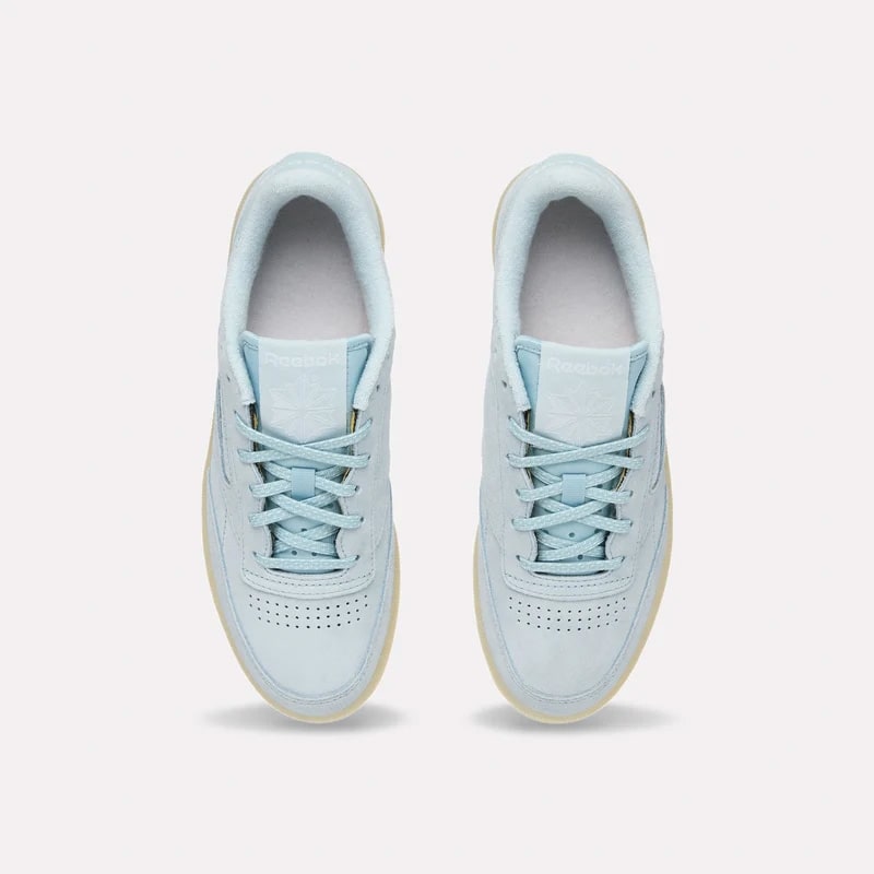 REEBOK FOOTWEAR WOMEN Club C 85 Shoes ICEBLUE/ICEBLUE/FTWRWHITE
