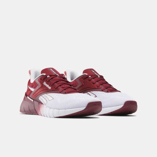 Reebok Footwear Men Nano Gym Training Shoes WHITE/MAROON/MAROON