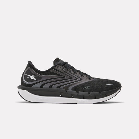 REEBOK FOOTWEAR MEN Floatzig Tread Running Shoes BLACK/WHITE