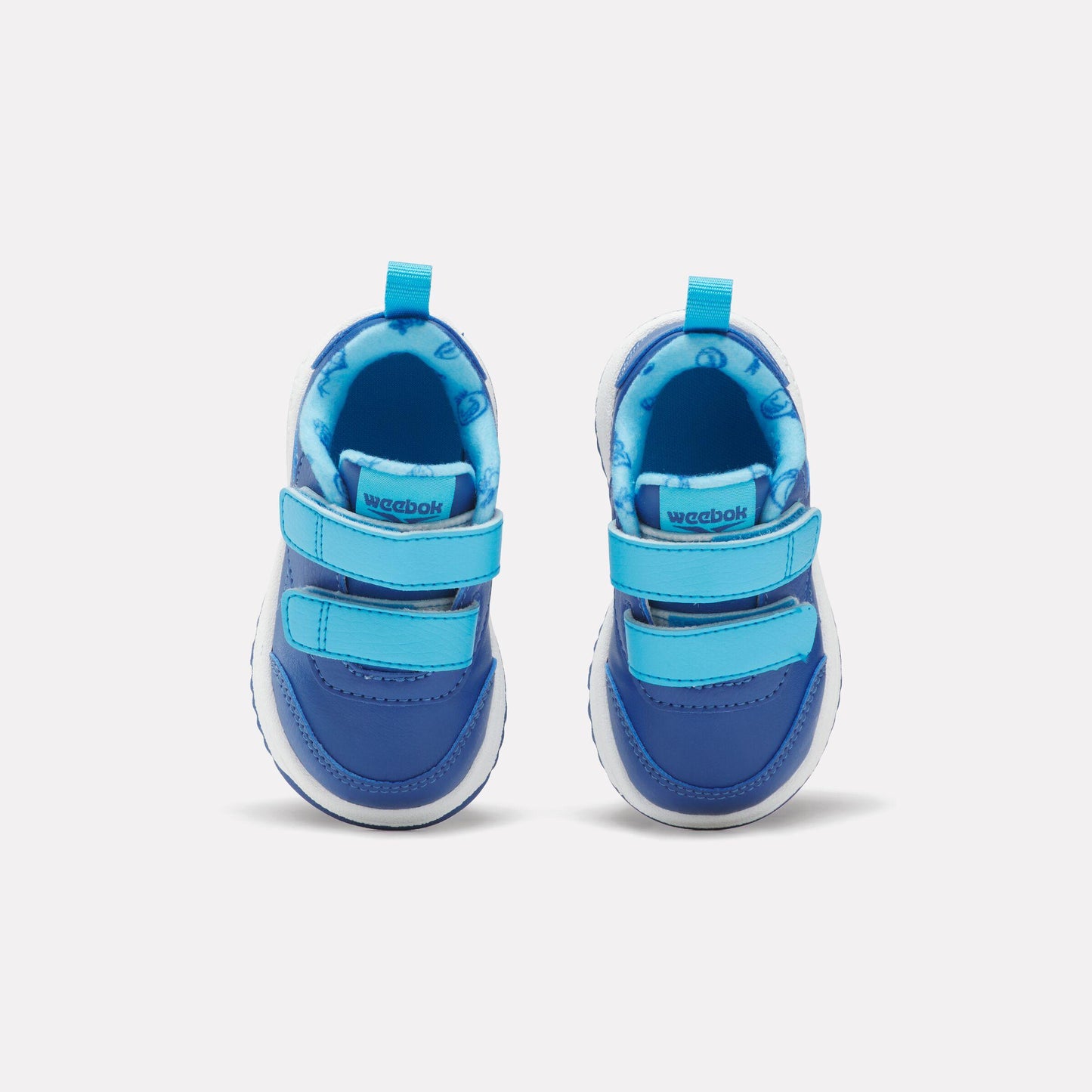 Reebok Footwear Kids Weebok Clasp Low 2 Shoes - Baby & Toddler TWILIGHT BLUE/FUTURE CYAN/WHIT