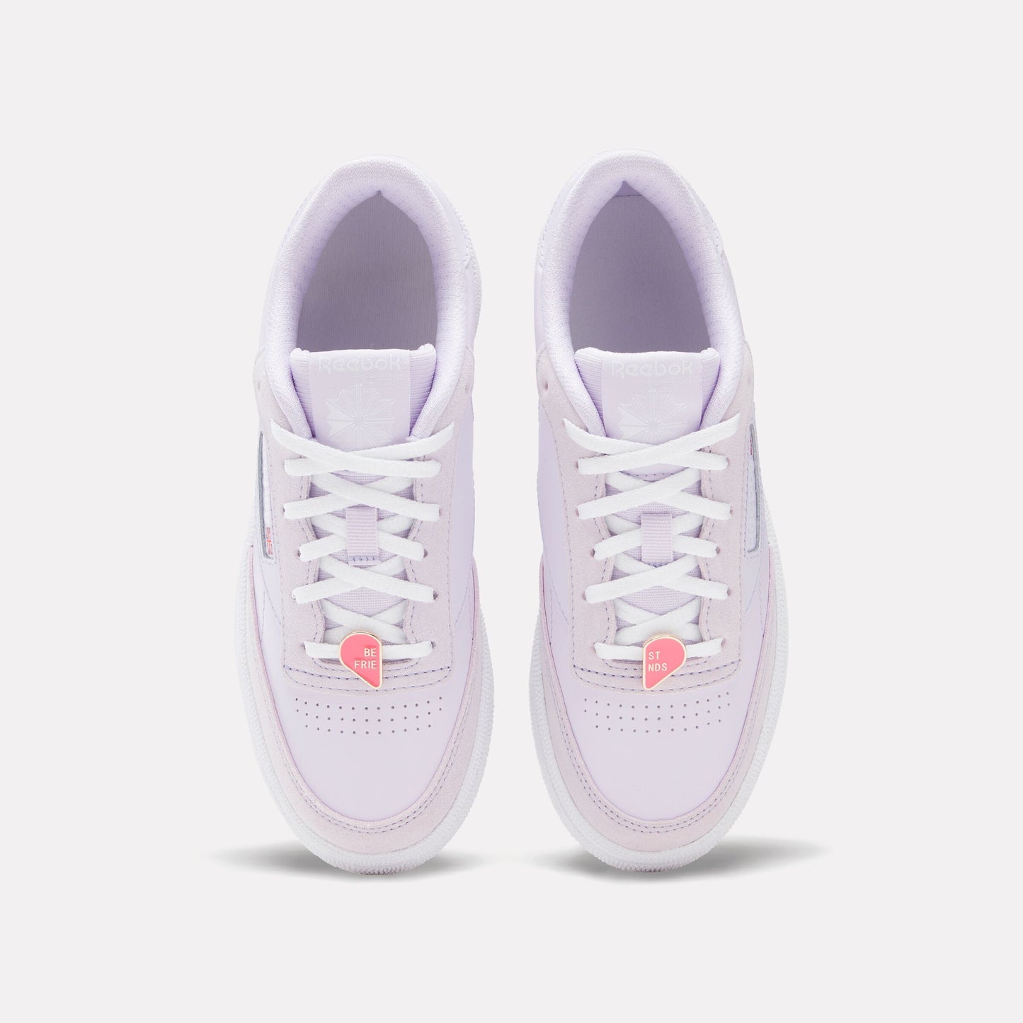 REEBOK FOOTWEAR KIDS Club C Shoes - Grade School DIGITAL GLEAM/ FTWR WHITE