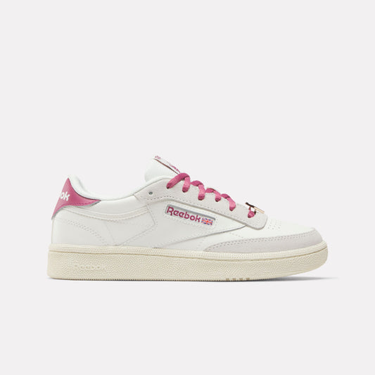REEBOK FOOTWEAR KIDS Club C Shoes - Grade School CHALK/ STUDIO PINK