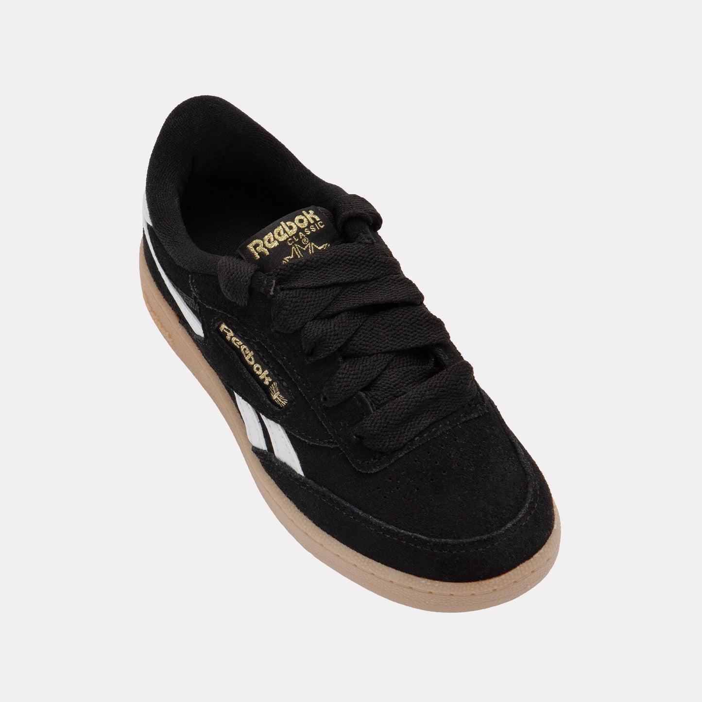Reebok Footwear Kids Club C Revenge Shoes - Pre-School BLACK/WHITE/GOLD