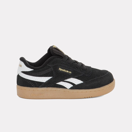 Reebok Footwear Kids Club C Revenge Shoes – Baby & Toddler BLACK/WHITE/GOLD