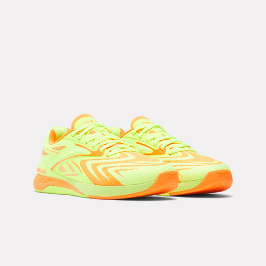 REEBOK FOOTWEAR WOMEN NANO X5 EDGE WOMEN DIGITAL LIME/ATOMIC TANGERINE