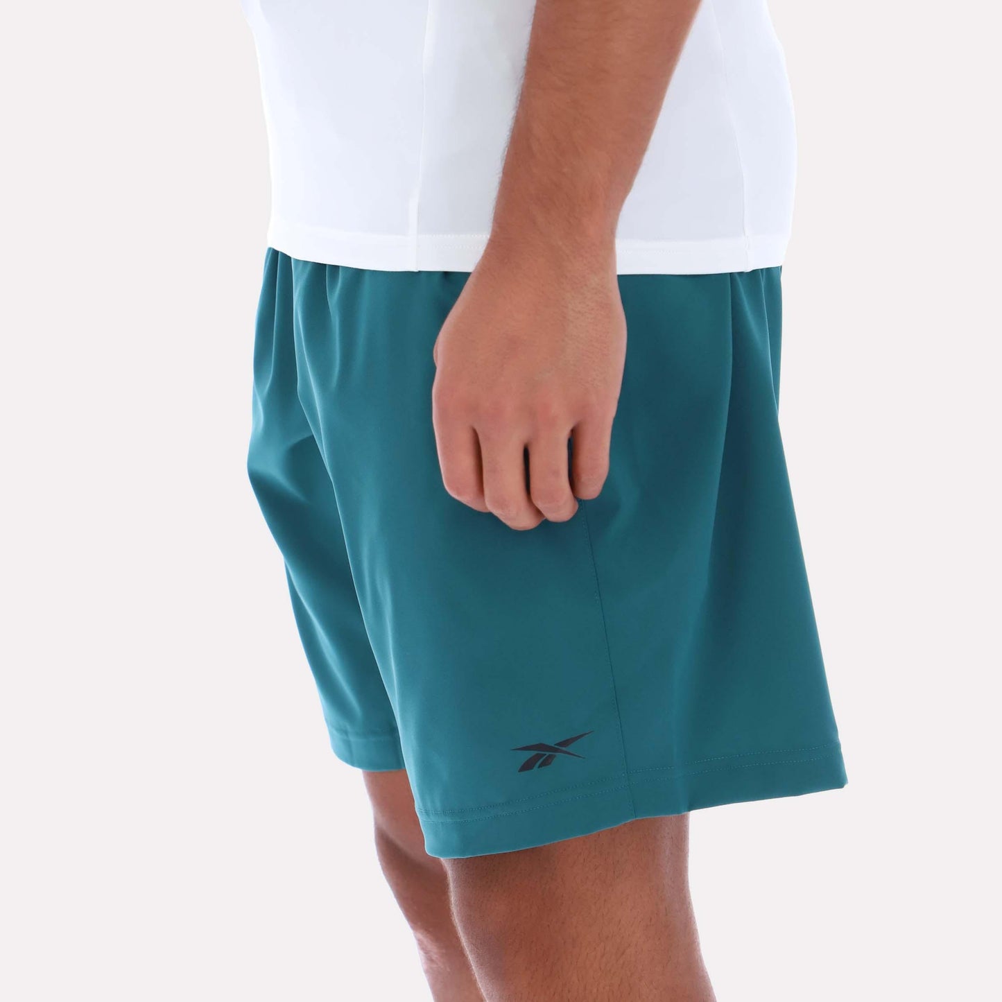 Reebok Apparel Men Workout Ready Woven Shorts RETRO TEAL