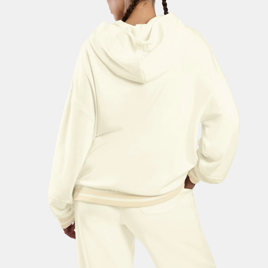 REEBOK APPAREL WOMEN Lawn Club Oversized Hoodie CHALK