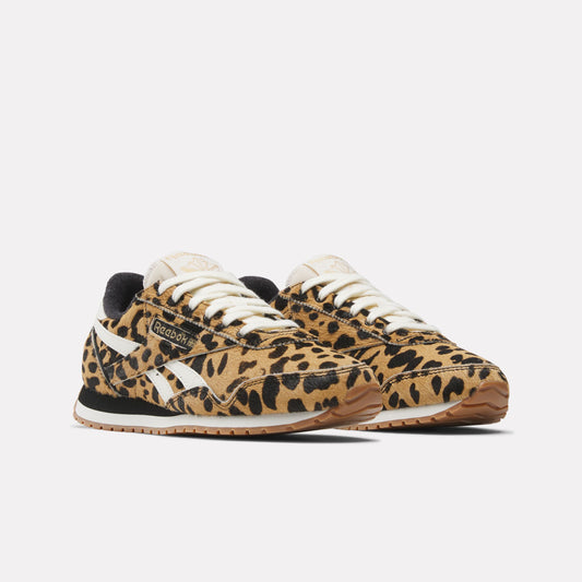 REEBOK FOOTWEAR WOMEN Classic AZ Shoes CHEETAH/BLACK/CHALK
