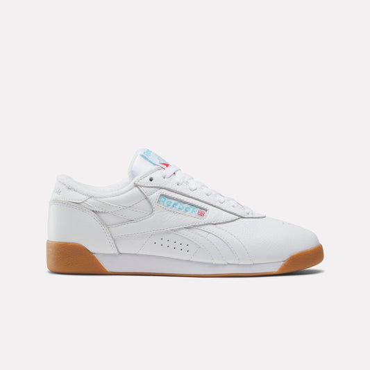 REEBOK FOOTWEAR WOMEN F/S LO WOMEN WHITE/WHITE/GUM