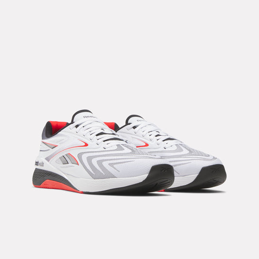 REEBOK FOOTWEAR UNISEX Nano X5 Edge Training Shoes WHITE/BLACK/SPORT RED