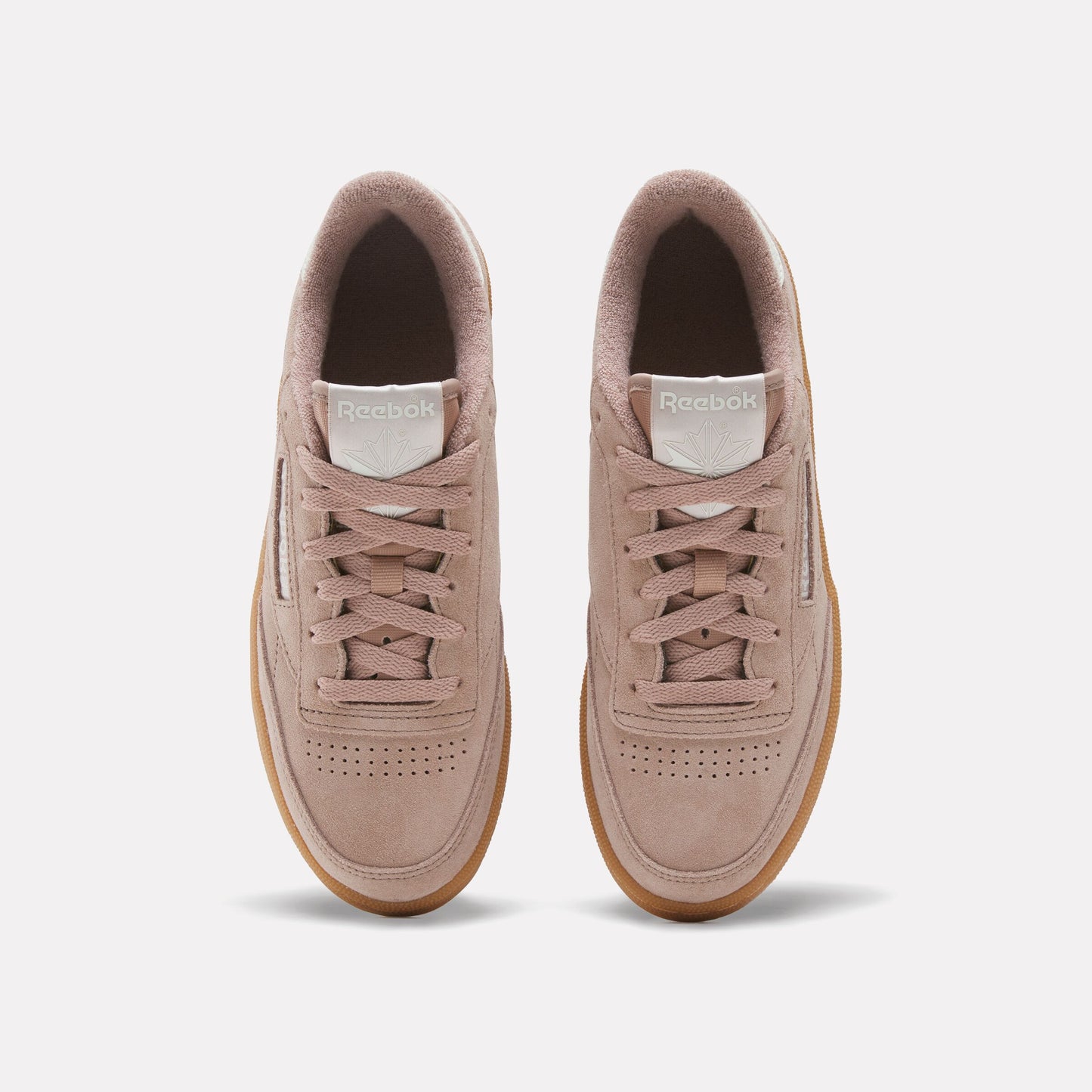 REEBOK FOOTWEAR WOMEN Club C 85 Shoes ROSEWOOD/CHALK/CHALK