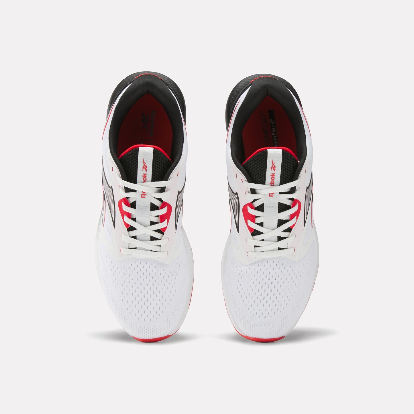 REEBOK FOOTWEAR MEN Nanoflex Trainer 2 Shoes WHITE/BLACK/SPORT RED
