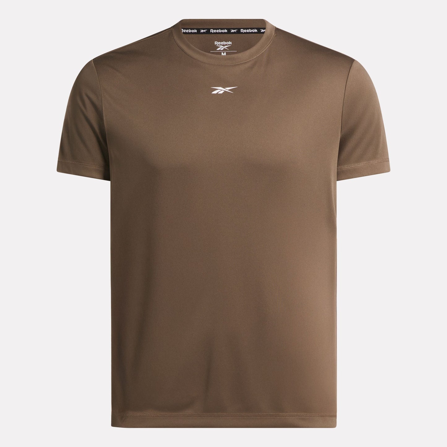 REEBOK APPAREL MEN ID Train Short Sleeve Tech Tee TREK GREY