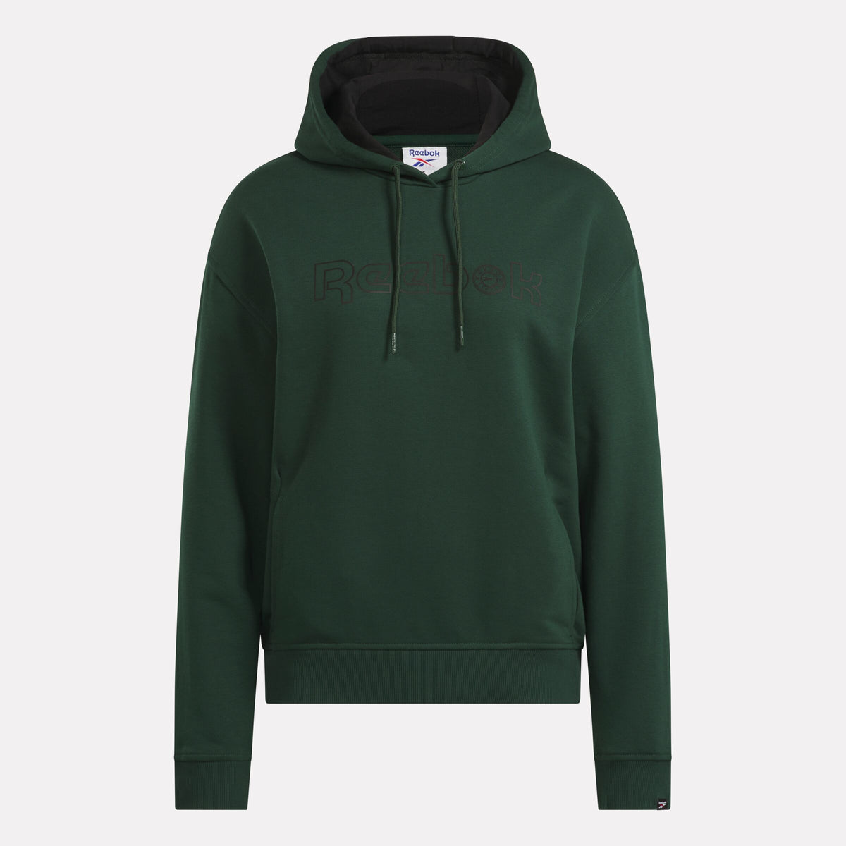 REEBOK APPAREL WOMEN ID Lawn Club French Terry Hoodie HERITAGE GREEN