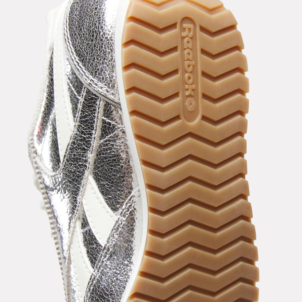 REEBOK FOOTWEAR WOMEN Classic AZ Shoes SILVER/CHALK/GUM