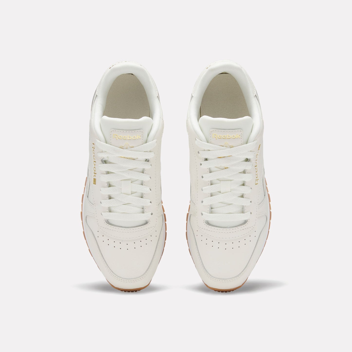 REEBOK FOOTWEAR WOMEN Classic Leather Shoes CHALK/WHITE/GUM
