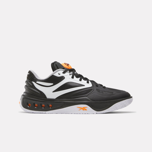 REEBOK FOOTWEAR UNISEX Engine A Pump Shoes WHITE/BLACK/ORANGE
