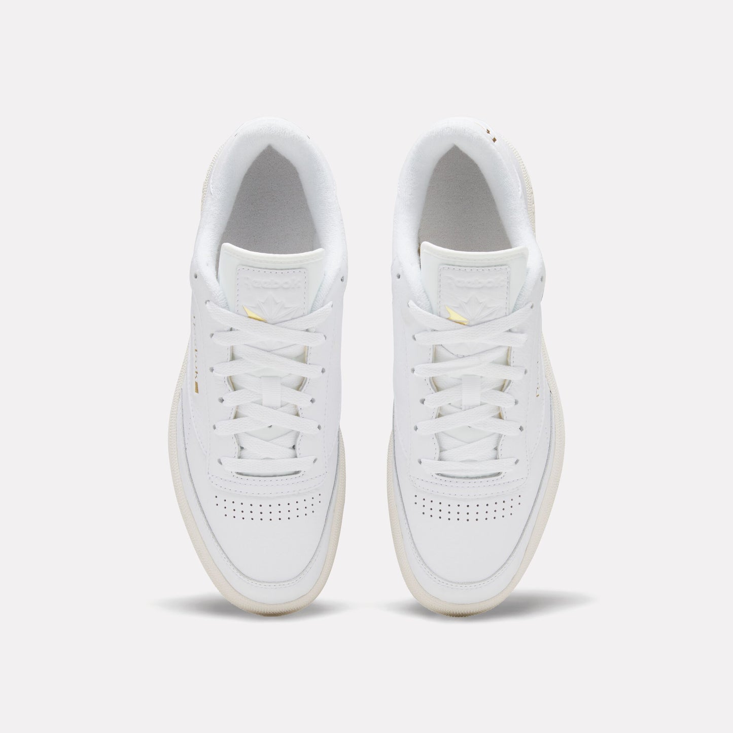 REEBOK FOOTWEAR MEN Club C 85 Shoes FTWRWHITE/CHALK/GOLD