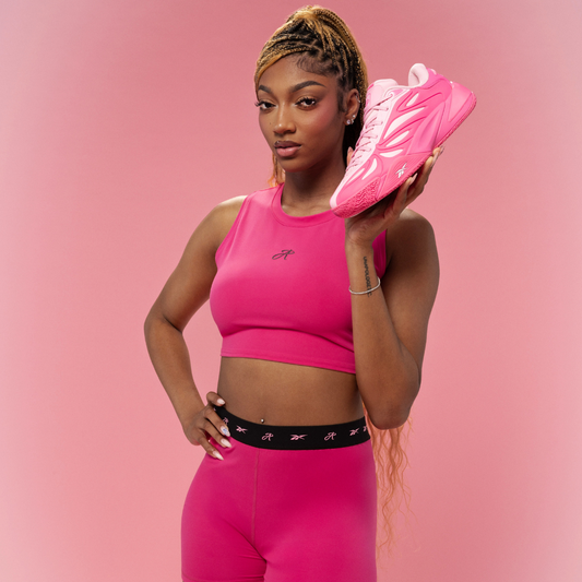 Reebok Footwear Men Angel Reese 1 Basketball Shoes PINK