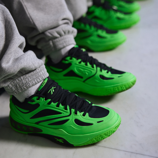 Reebok Footwear Men Engine A Basketball Shoes SOLAR LIME/SOLAR LIME/BLACK