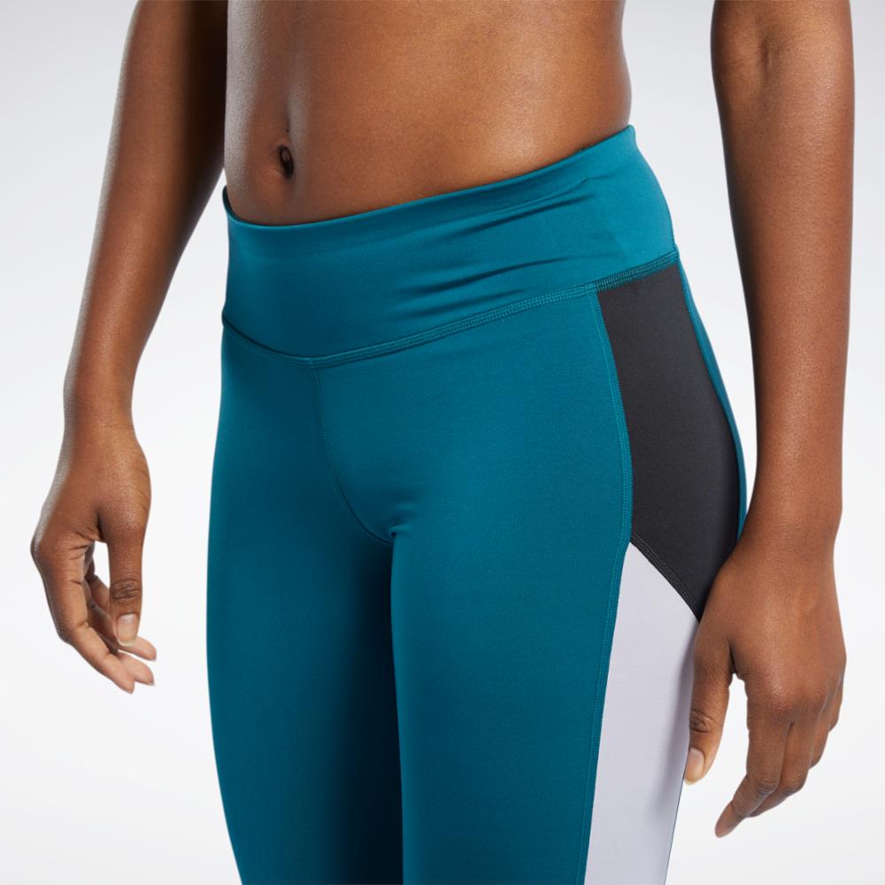 Reebok Apparel Women Workout Ready Logo Tights HERTEA