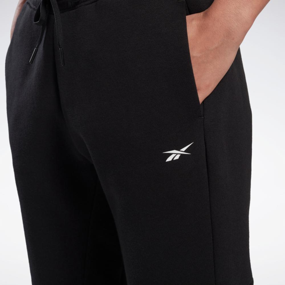 Reebok Apparel Women Linear Logo Sweat Pants BLACK