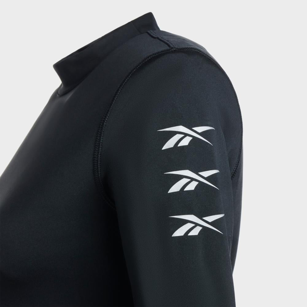 Reebok Apparel Women MYT Long Sleeve Top BLACK