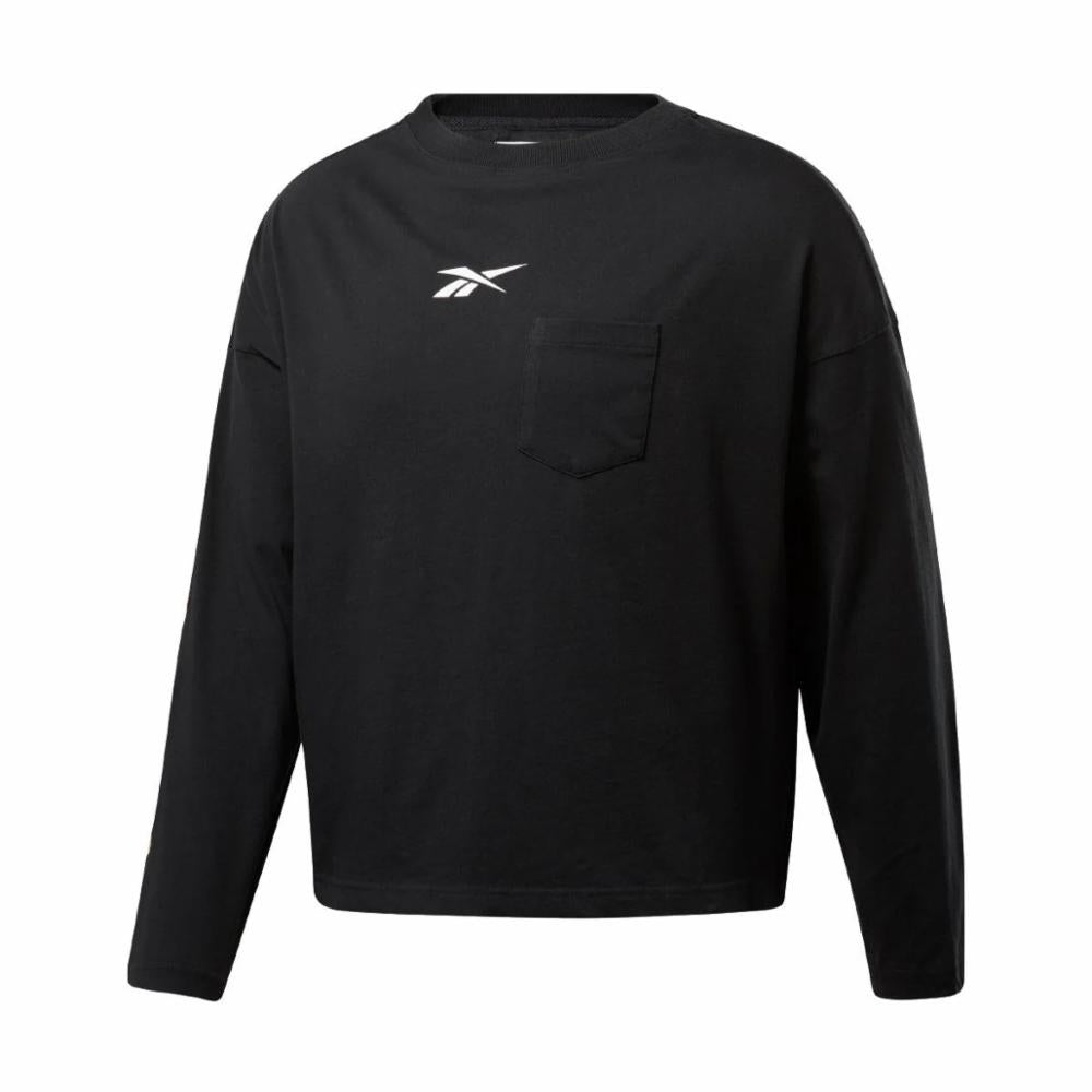Reebok Apparel Men Reebok x Pyer Moss Long Sleeve T-Shirt BLACK