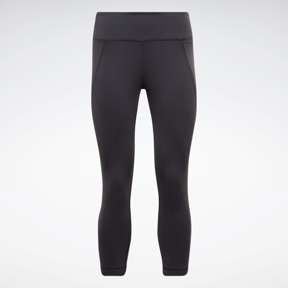 Reebok Apparel Women Lux 3/4 Leggings BLACK