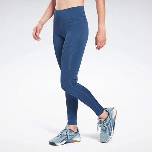 Reebok Apparel Women Workout Ready Pant Program Leggings BATBLU