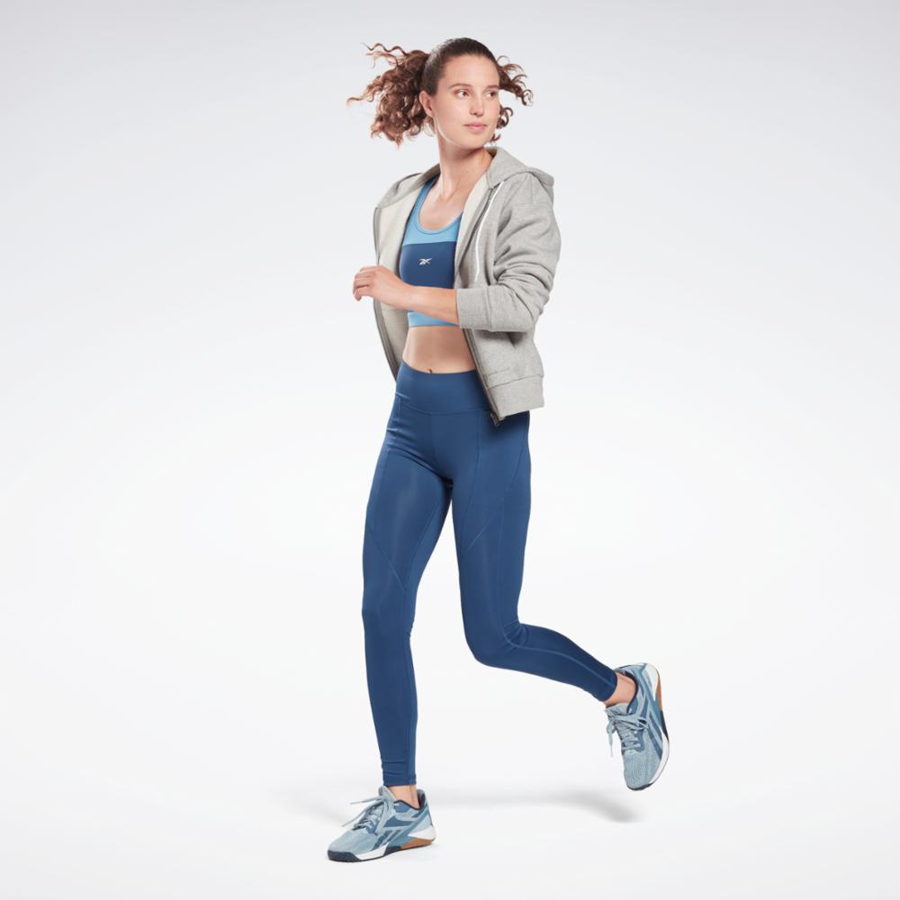 Reebok Apparel Women Workout Ready Pant Program Leggings BATBLU