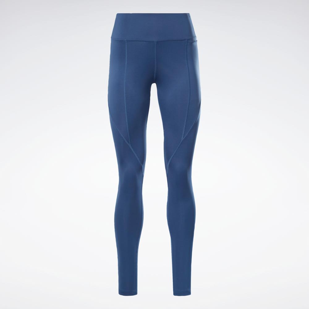 Reebok Apparel Women Workout Ready Pant Program Leggings BATBLU