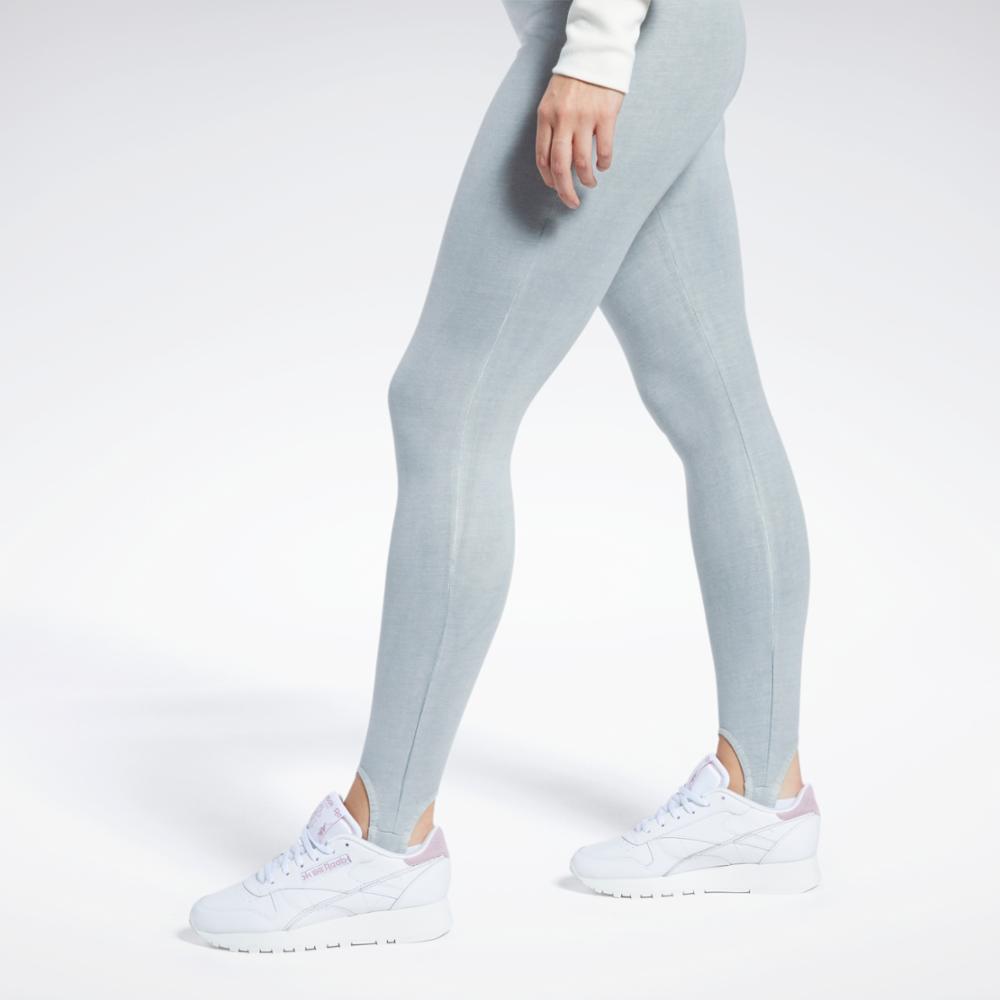 Reebok Apparel Women Classics Natural Dye Stirrup Leggings PUGRY3