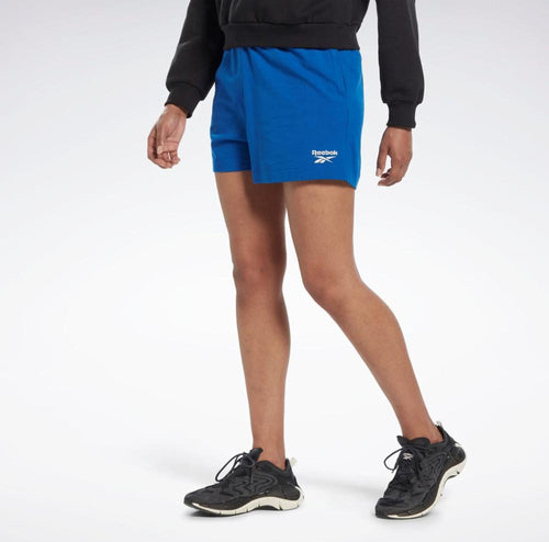 Reebok Apparel Women Reebok Identity French Terry Shorts VECBLU