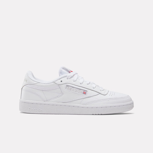 REEBOK FOOTWEAR WOMEN Club C 85 Shoes WHT/LIGHT GRY