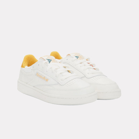 REEBOK FOOTWEAR WOMEN Club C 85 Vintage Shoes – 40th Anniversary CHALK/GRITGOLD/CHALK