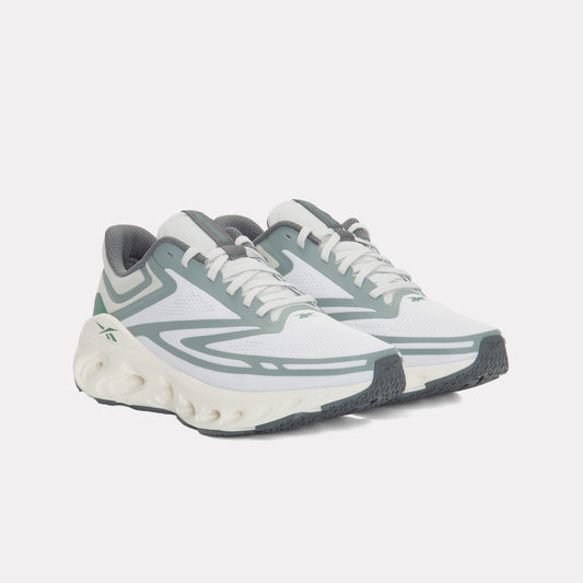 REEBOK FOOTWEAR UNISEX Fuel Flex Run Shoes FTWR WHITE/LIGHT FOG/FIELD GRE