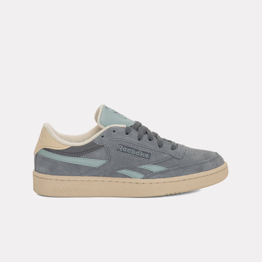 REEBOK FOOTWEAR UNISEX CLUB C REVENGE VINTAGE UNISEX GREY5/LIGHTFOG/SIMPLEBEIGE