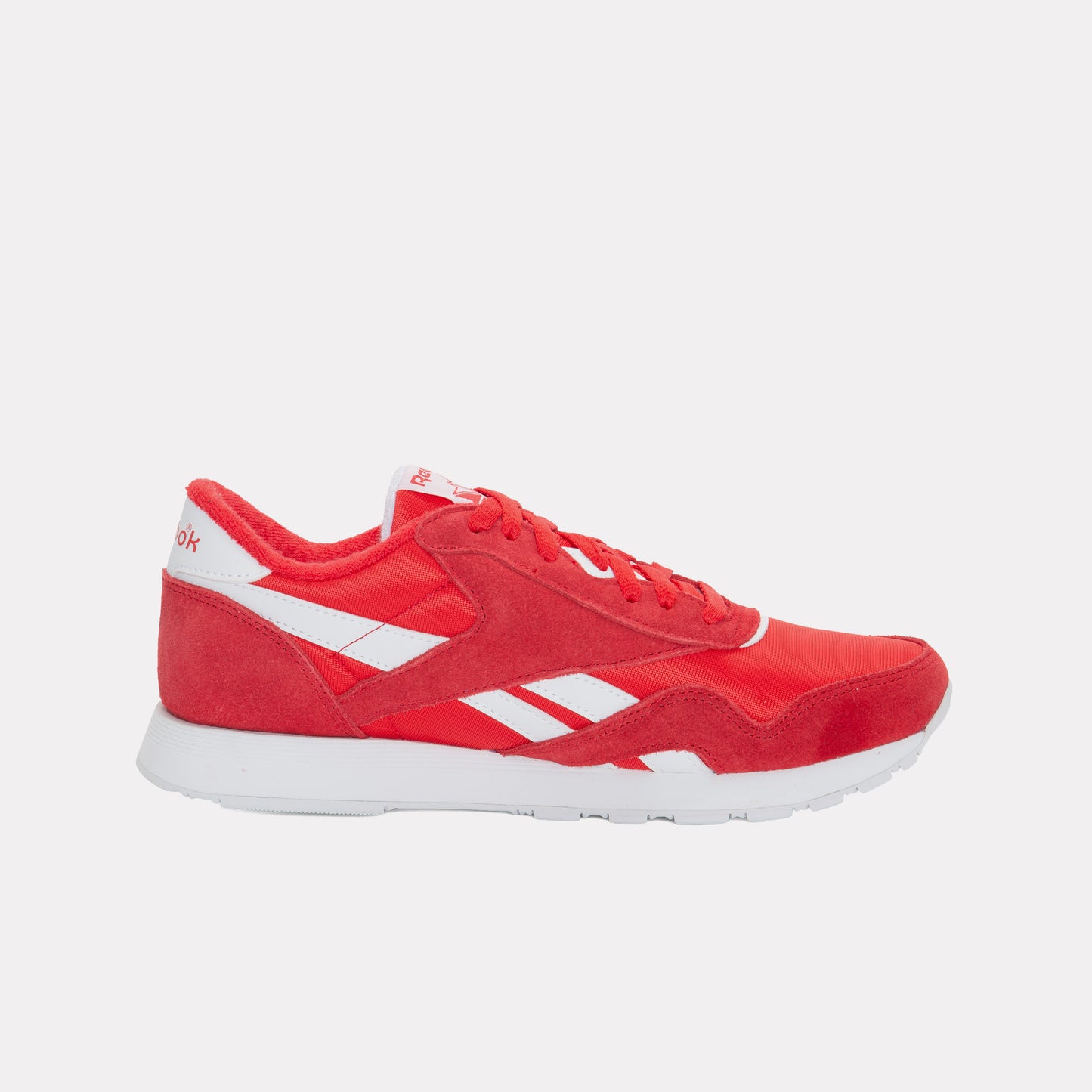 REEBOK FOOTWEAR UNISEX Classic Nylon Shoes SPORT RED/SPORT RED/FTWR WHITE