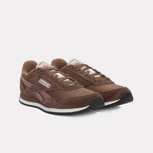 REEBOK FOOTWEAR UNISEX Classic AZ Shoes SIMPLE BROWN/SIMPLE BROWN/BLAC