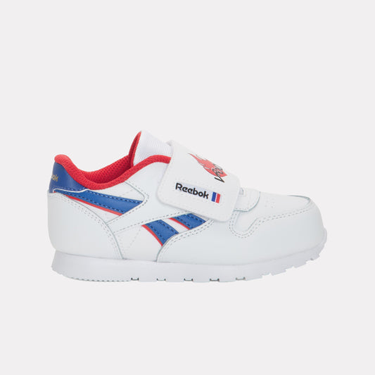 REEBOK FOOTWEAR KIDS CLASSIC LEATHER INFANT KIDS FTWRWHITE/VECTORBLUE/VECTORRED
