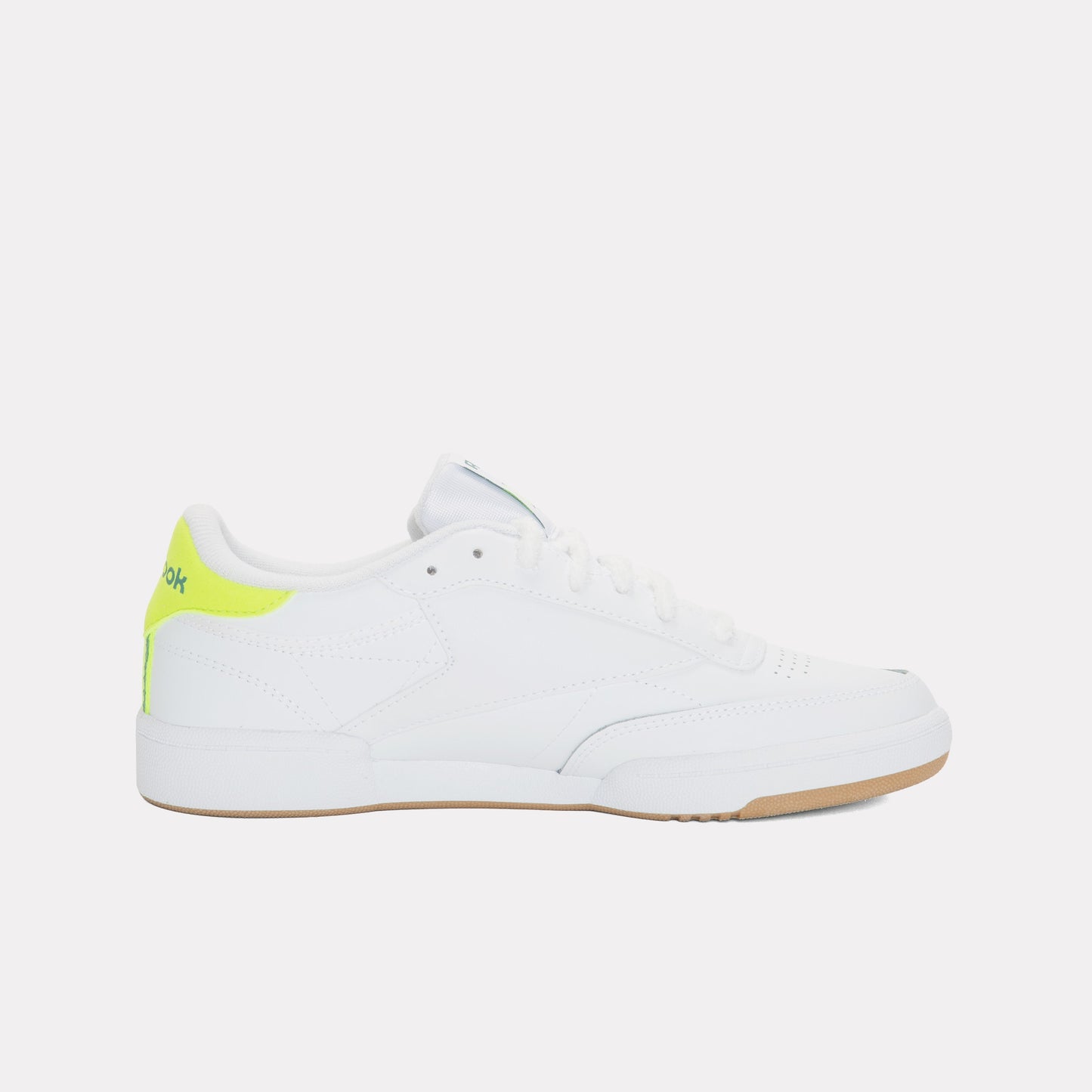 REEBOK FOOTWEAR KIDS Club C Shoes – Grade School FTWR WHITE/DIGITAL LIME/FIELD
