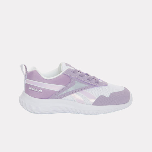 REEBOK FOOTWEAR KIDS RUSH RUNNER 5 ELASTIC LACE INFANT GIRLS DREAMPURPLE/DREAMPURPLE/WHITE