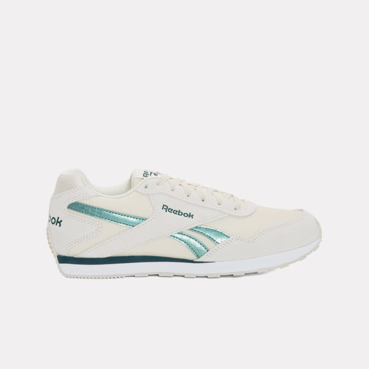 REEBOK FOOTWEAR WOMEN Glide Low Shoes ALABASTER/METALGREEN/FTWRWHITE