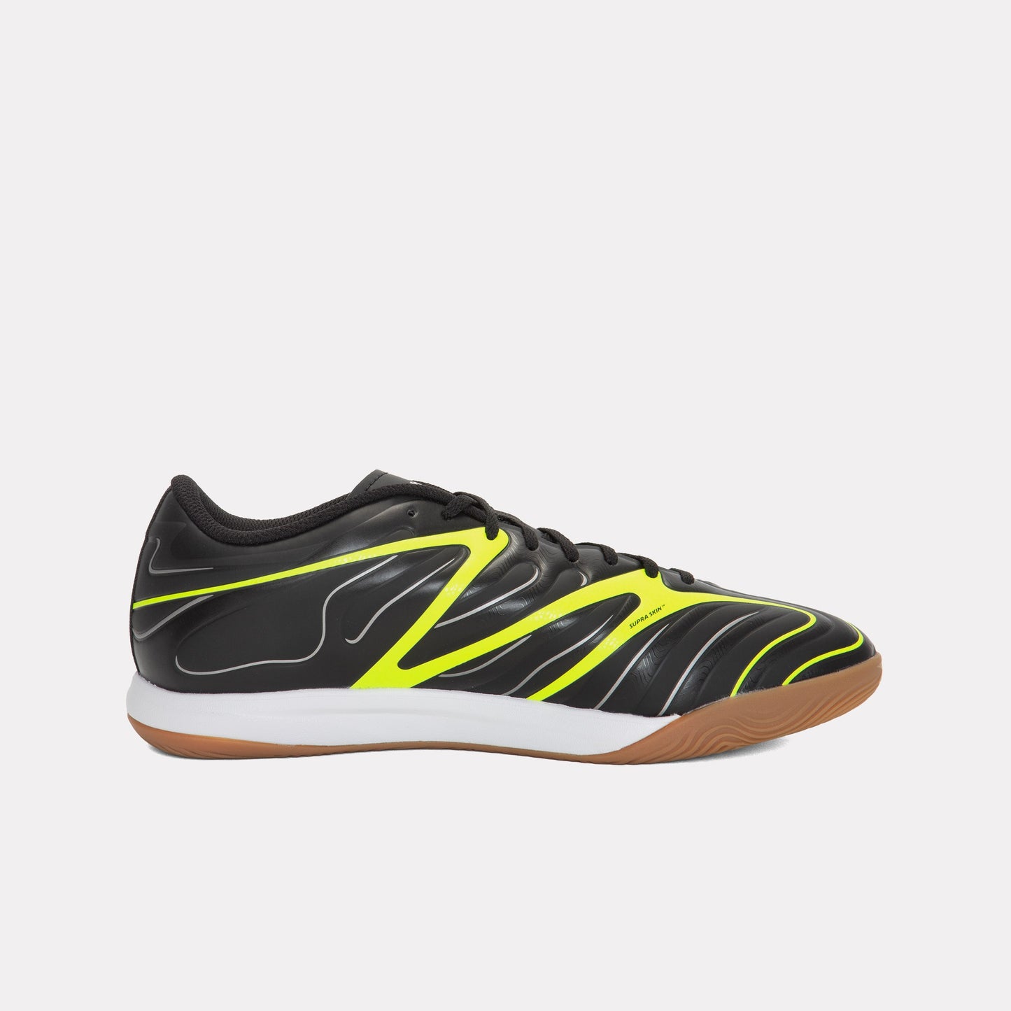 REEBOK FOOTWEAR UNISEX Sidewinder 26 Club Indoor Soccer Shoes BLACK/DIGITAL LIME/WHITE
