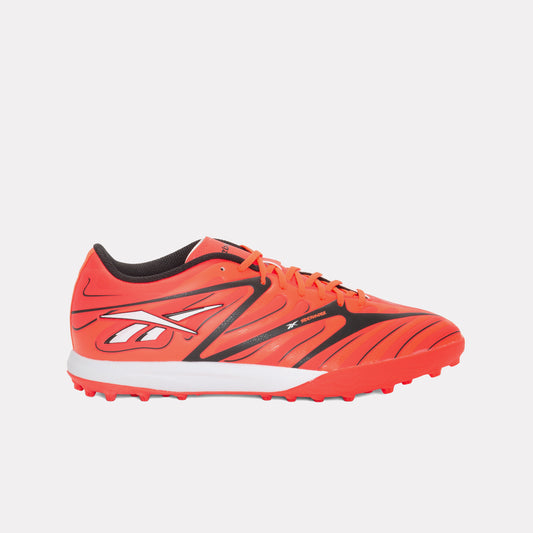 REEBOK FOOTWEAR UNISEX Sidewinder 26 Club Turf Soccer Shoes NEON CHERRY/RIVAL RED/BLACK