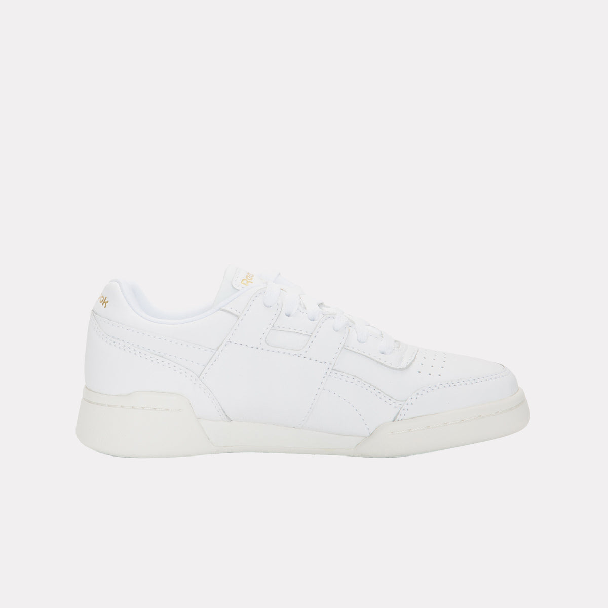 REEBOK FOOTWEAR WOMEN Workout Plus Shoes CHALK/GOLD/FTWRWHITE