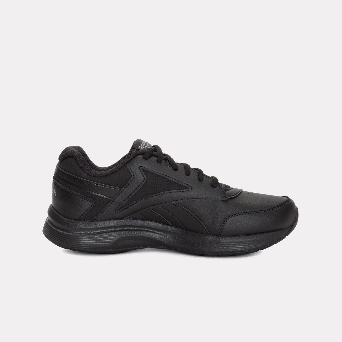 REEBOK FOOTWEAR MEN Walk Ultra 7 DMX Max Wide Shoes BLACK/CDGRY5/CROYAL