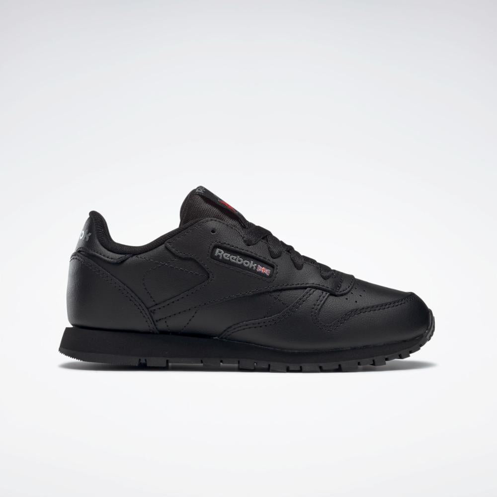 Girls black reebok Clearance